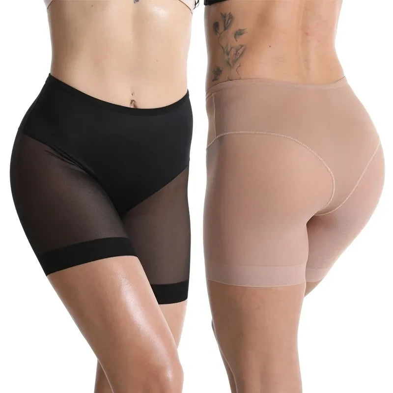 Women Shorts Under Skirt Anti Chafing Thigh Safety Shorts Ladies Pants Sexy Underwear Shaperwear Safety Pants