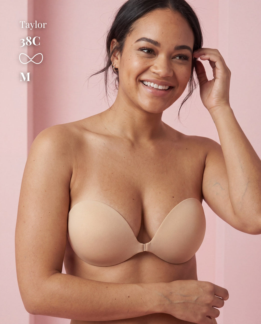 Sticky Boobs Sticky Bra – Adhesive Push-Up Backless Strapless Bra
